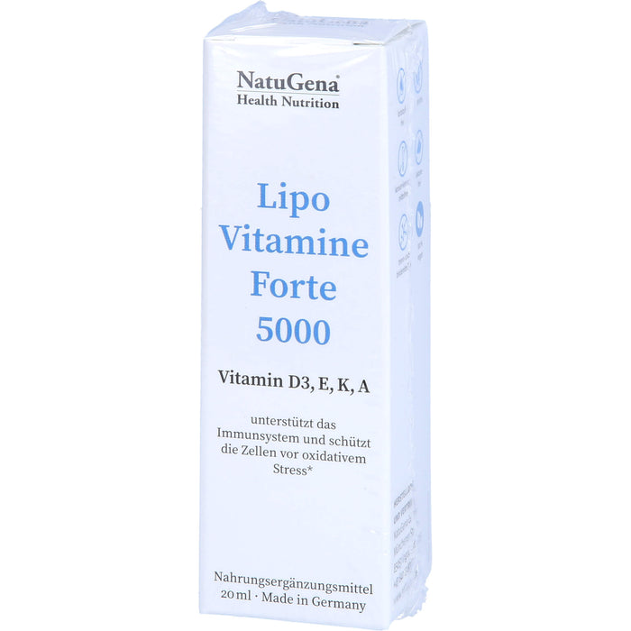 NatuGena LipoVitamine Forte 5000 Tropfen, 20 ml Solution