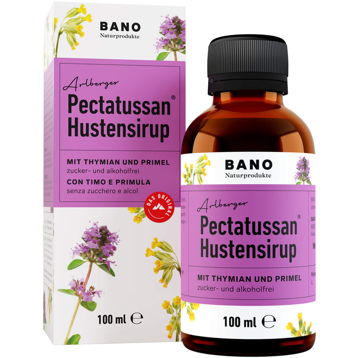 Hustensirup Pectatussan Thymian Primel, 100 ml SIR