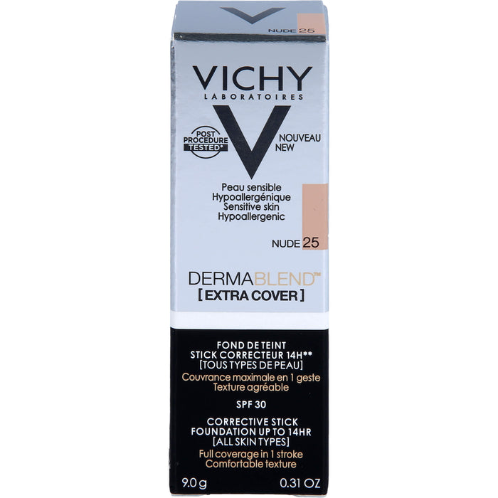 VICHY Dermablend Extra Cover Stick 14h Nr. 25, 9 g Plume