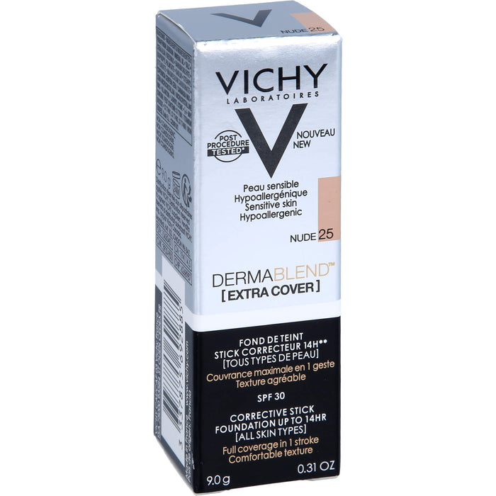 VICHY Dermablend Extra Cover Stick 14h Nr. 25, 9 g Plume