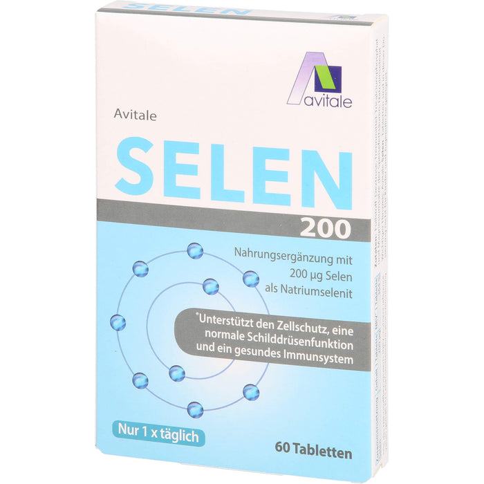 Selen 200ug Tabletten, 60 St TAB