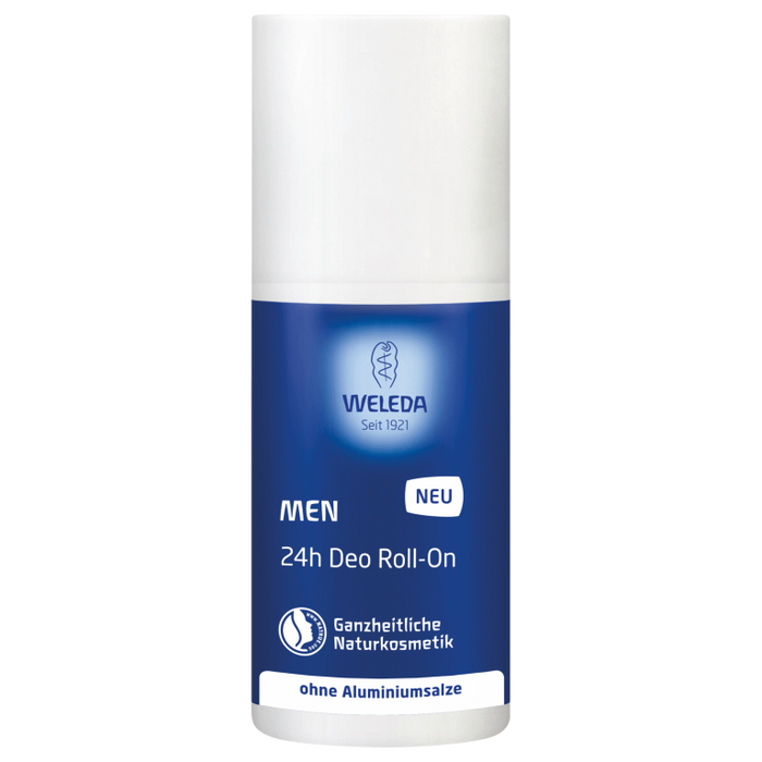 WELEDA For Men 24h Deo Roll-On, 50 ml Creme