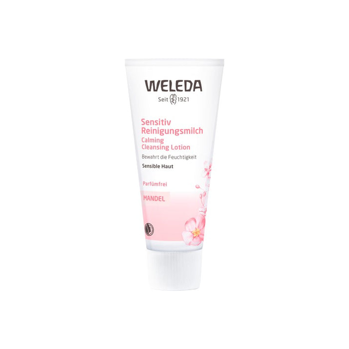 WELEDA Sensitiv Reinigungsmilch Mandel, 75 ml MIL