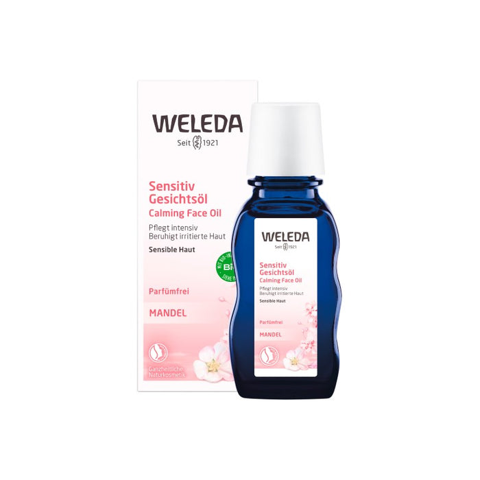 WELEDA Mandel Sensitiv Gesichtsöl, 50 ml OEL