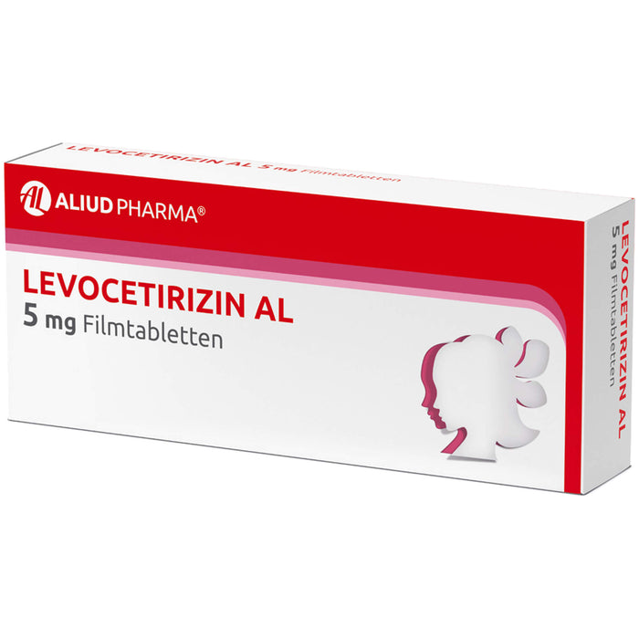 Levocetirizin AL 5 mg Filmtabletten, 20 St FTA