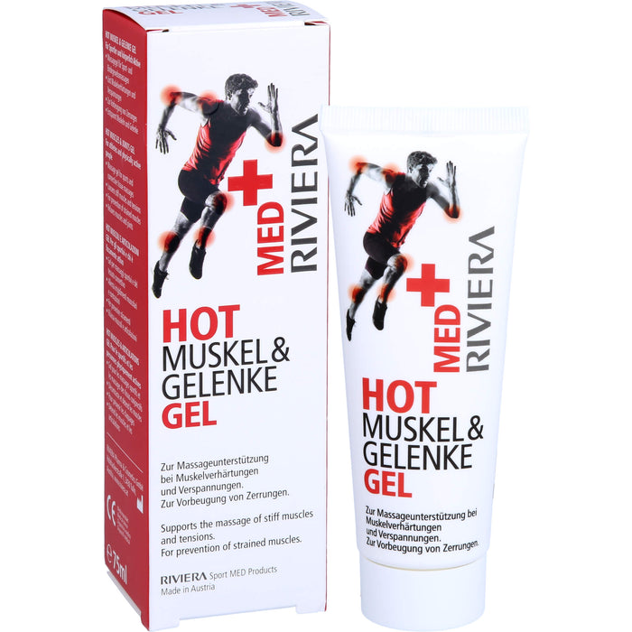 Riviera Med+ Hot Gel, 75 ml GEL