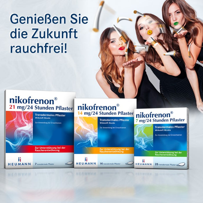 nikofrenon 7 mg/24 Stunden Pflaster, 7 pc Pansement