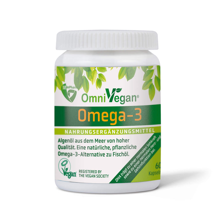 OmniVegan Omega-3, 60 St KAP