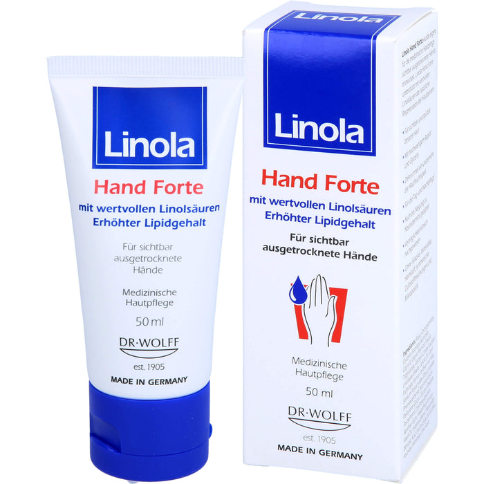 Linola Hand Forte Hautpflege, 50 ml Crème