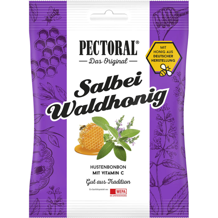 PECTORAL Salbei Waldhonig Bonbons Btl., 72 g BON