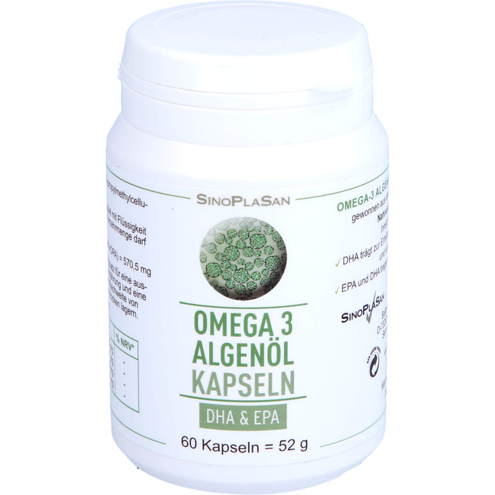 Omega-3 Algenöl DHA+EPA, 60 St KAP