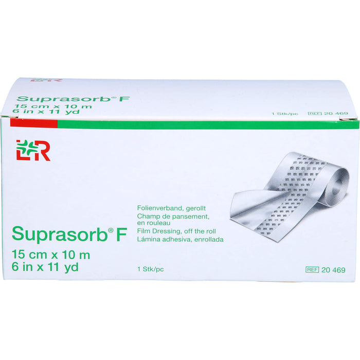 SUPRASORB F FOLIEN WUNDVERB.15 CMX10 M UNSTE.ROLLE, 1 St VER