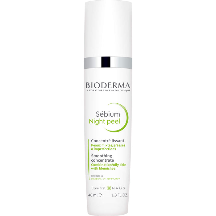 BIODERMA Sébium Night Peel glättendes Peeling-Konzentrat, 40 ml Konzentrat