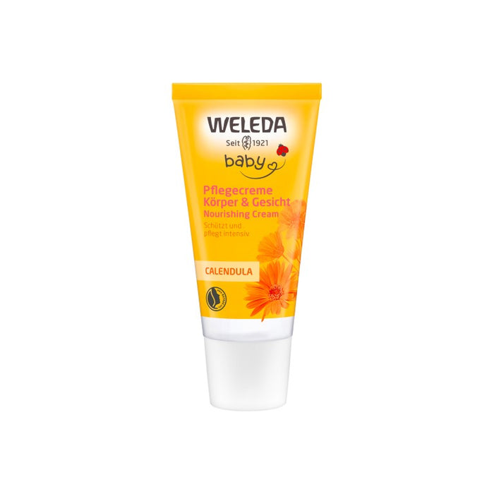 WELEDA Calendula Pflegecreme für Körper & Gesicht, 30 ml Creme