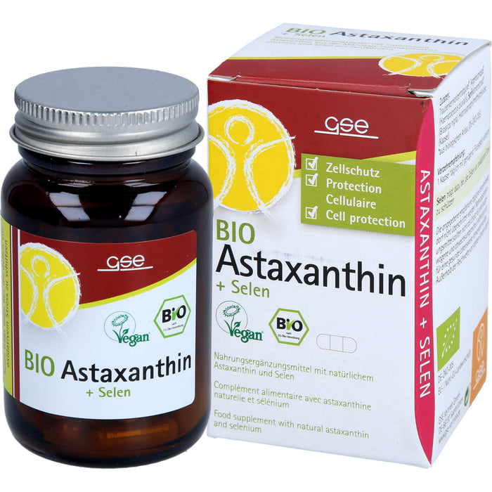 GSE Astaxanthin + Selen Bio, 45 St KAP