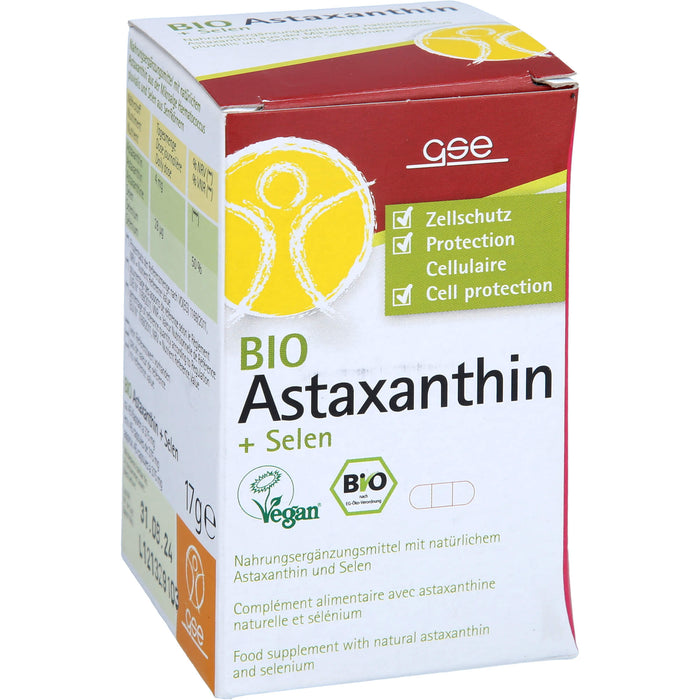 GSE Astaxanthin + Selen Bio, 45 St KAP