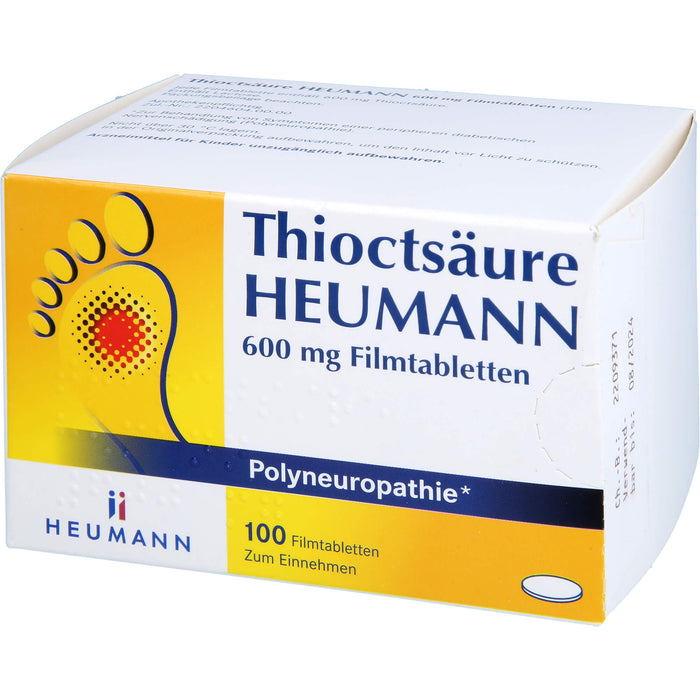 Thioctsaeure Heumann 600mg, 100 St FTA