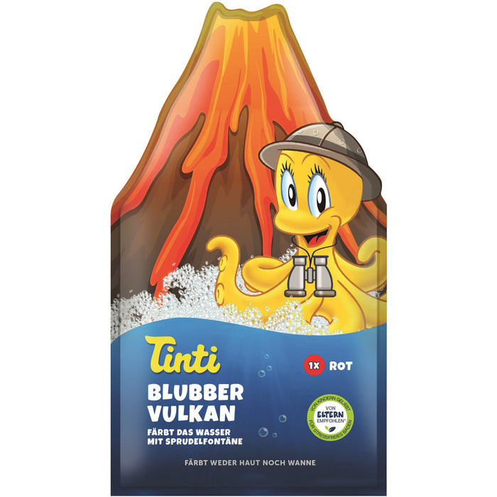 Tinti Blubber Vulkan zum Aufguss eines Vollbads, speziell für sensible Kinderhaut, 50 g Additif pour le bain