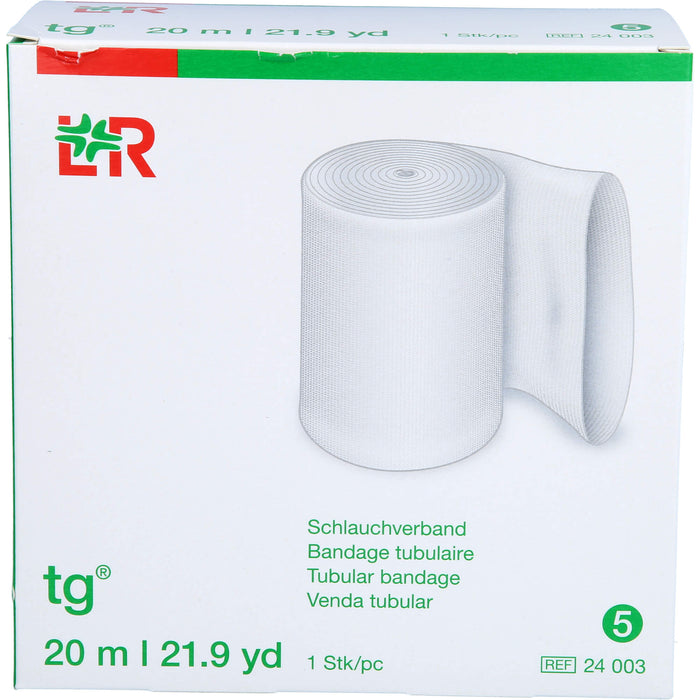 tg Schlauchverband Gr. 5 20 m weiß Reimport B2B MEDICAL, 1 pcs. dressing