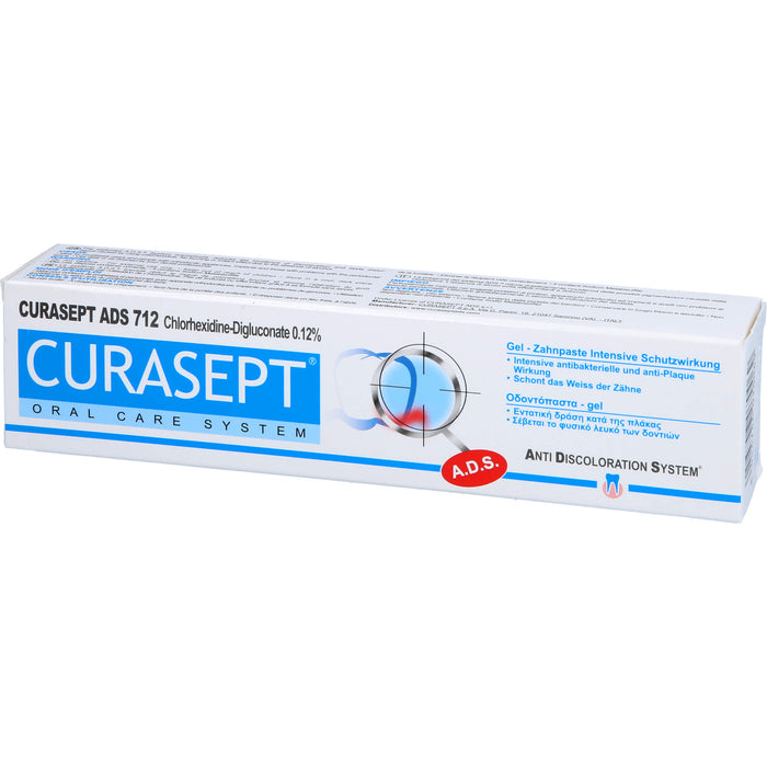 CURASEPT Zahnpasta 0,12% CHX - ADS 712, 75 ml Cream