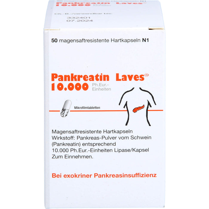 Pankreatin Laves 10.000 Ph, 50 St HKM