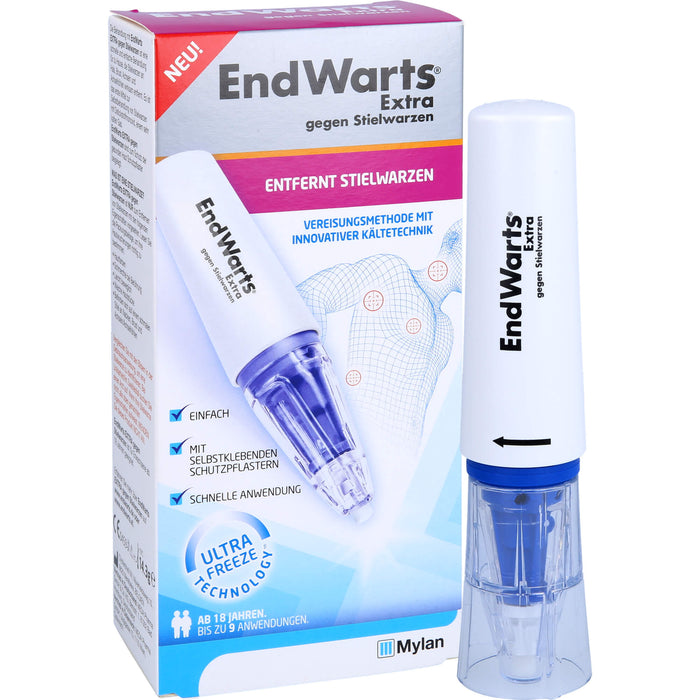 EndWarts Extra gegen Stielwarzen Vereisungs-Spray, 1 pcs. Spray