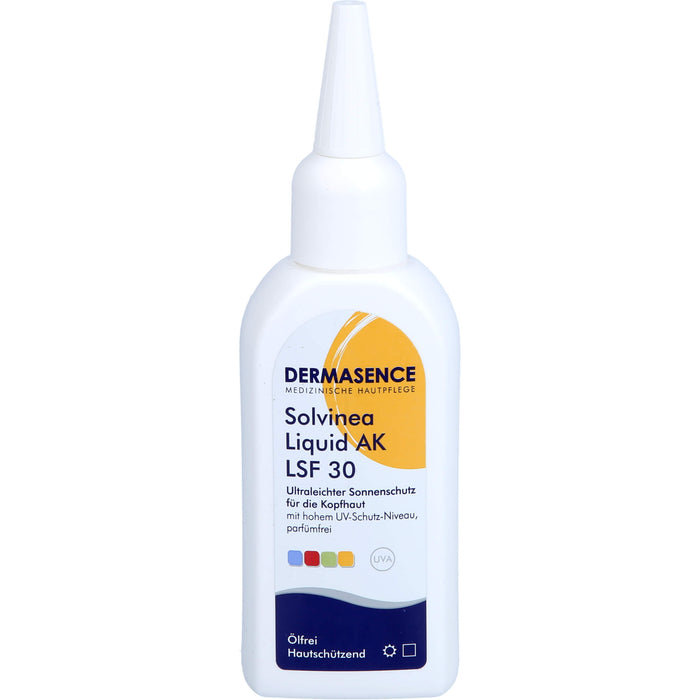 DERMASENCE Solvinea Liquid AK LSF 30, 75 ml Lösung