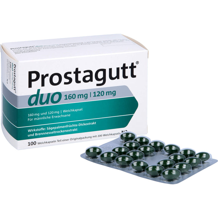 Prostagutt duo 160 mg / 120 mg, Weichkapseln, 200 pcs. Capsules