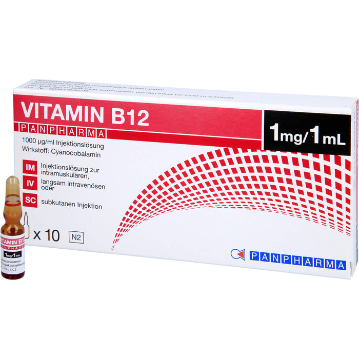 PANPHARMA Vitamin B12 Injektionslösung, 10 ml Solution