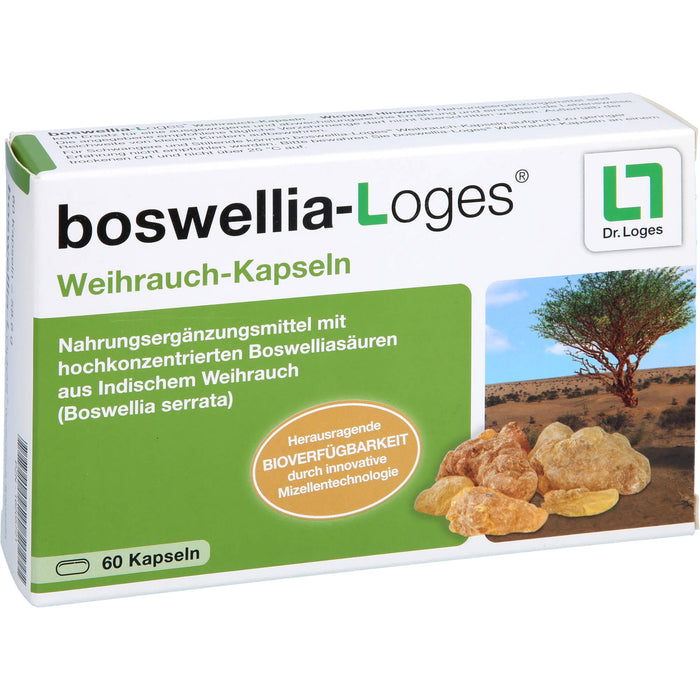 boswellia-Loges Weihrauch-Kapseln, 60 St., 60 St. Kapseln