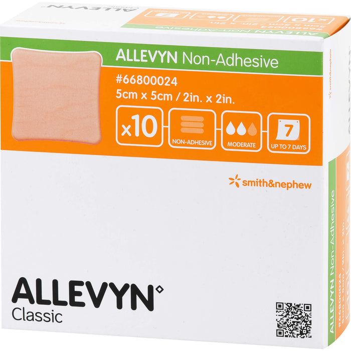 ALLEVYN non Adhesive 5x5 cm Wundverband, 10 St VER