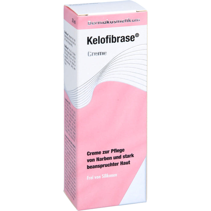 Kelofibrase Creme zur Pflege von Narben und beanspruchter Haut, 25 ml Cream