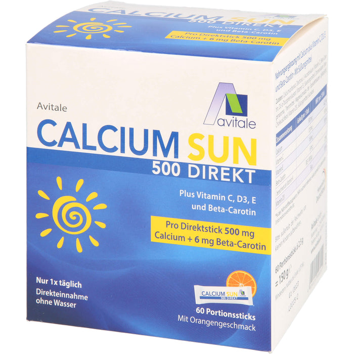 Calcium Sun 500 Direkt, 60 St PUL