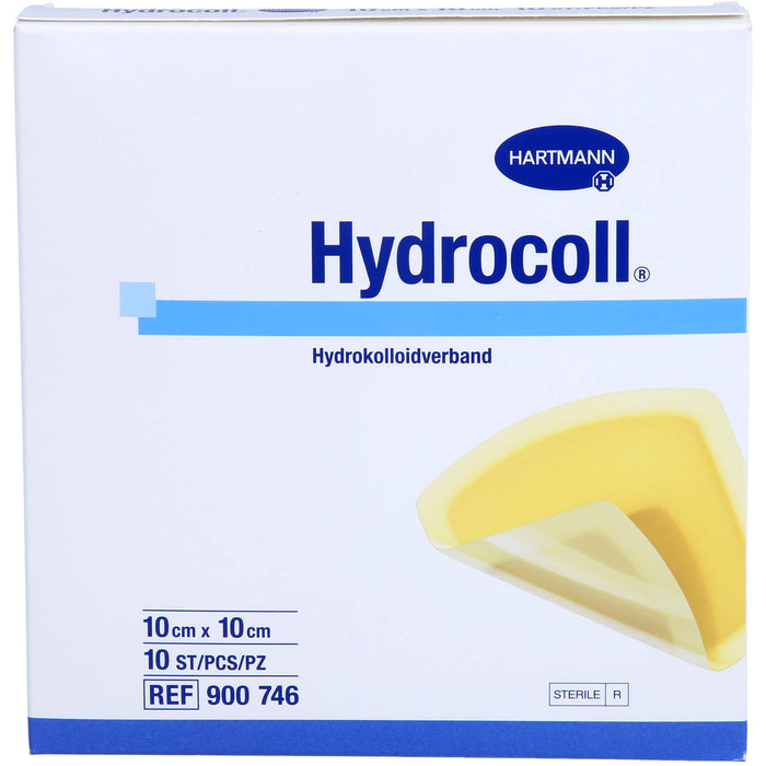 Hydrocoll Wundverband 10x10 cm, 10 St KOM