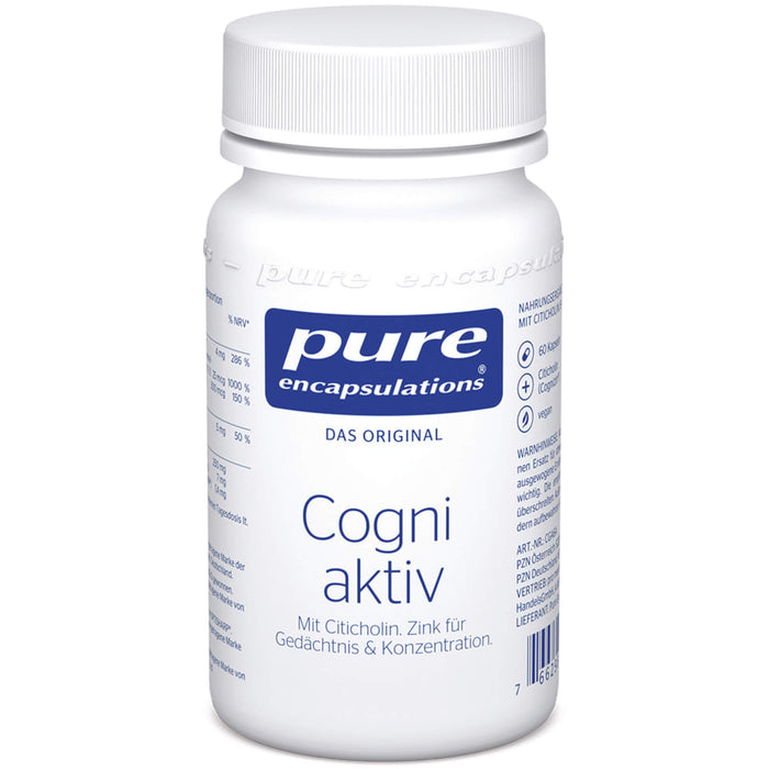 Pure Encapsulations Cogni aktiv, 60 St KAP