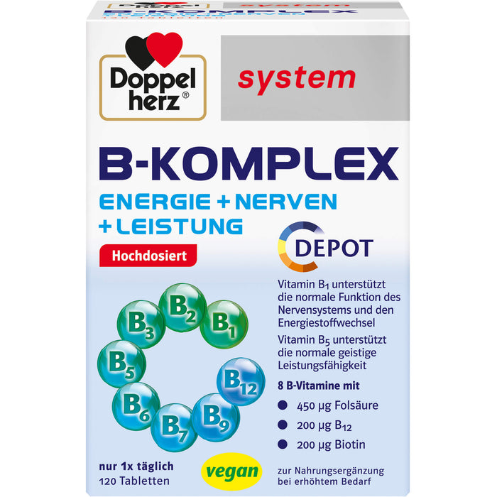 Doppelherz B Komplex Syste, 120 St TAB