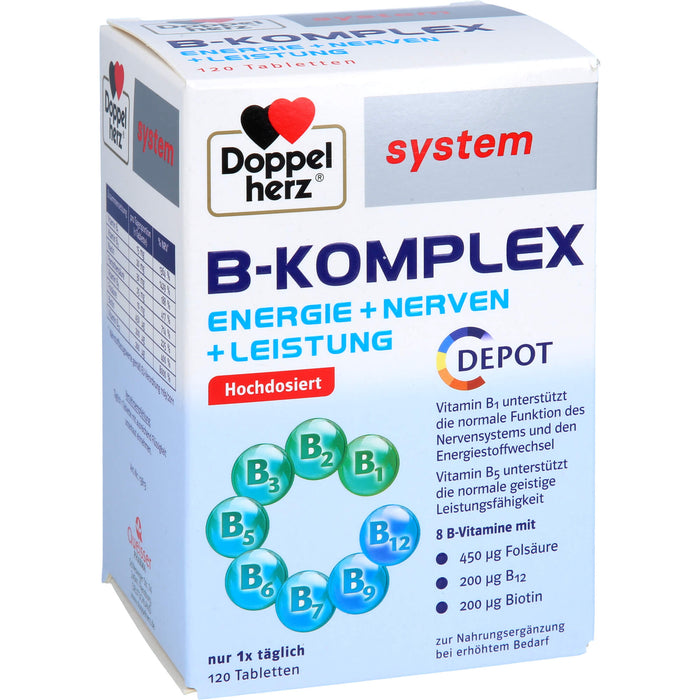 Doppelherz B Komplex Syste, 120 St TAB