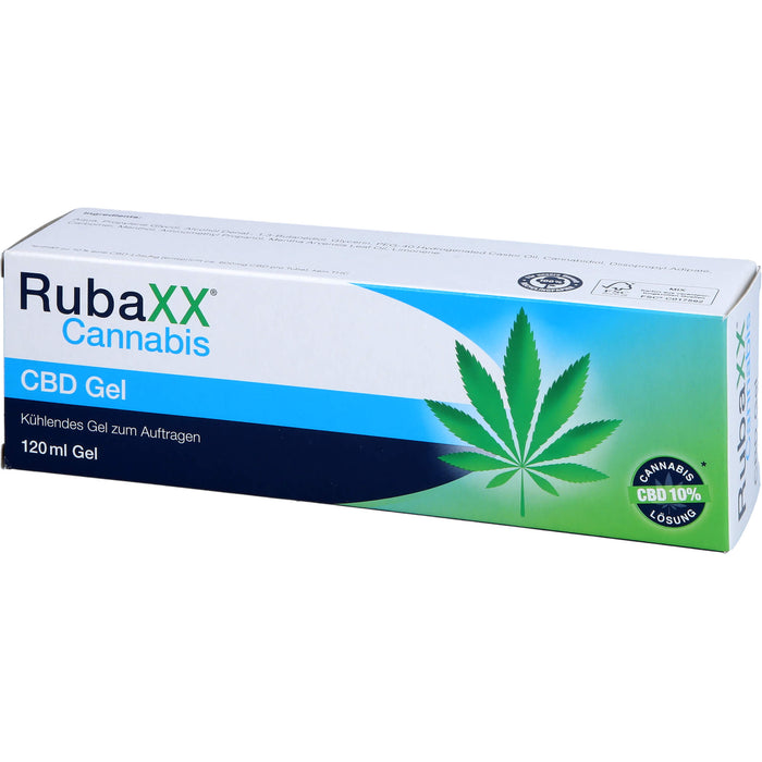 RubaXX Cannabis CBD Gel, 120 g Gel