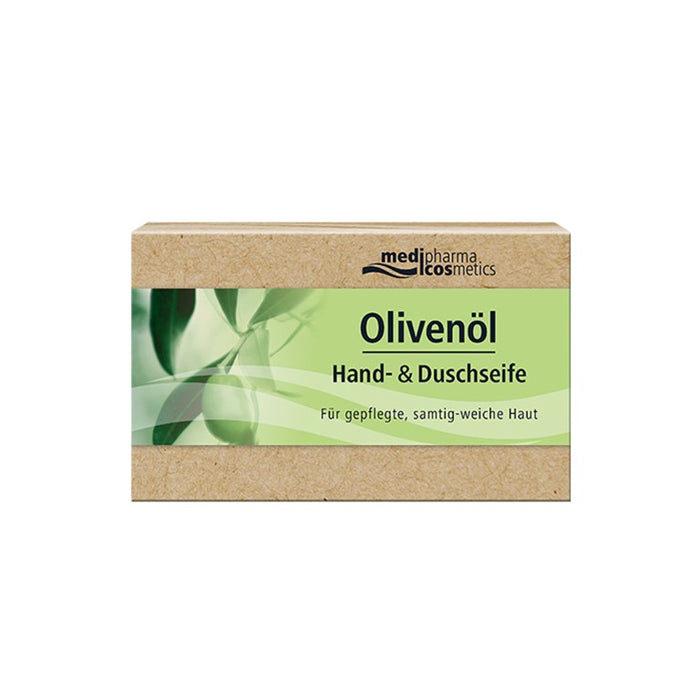 medipharma cosmetics Olivenöl Hand- & Duschseife, 100 g Soap