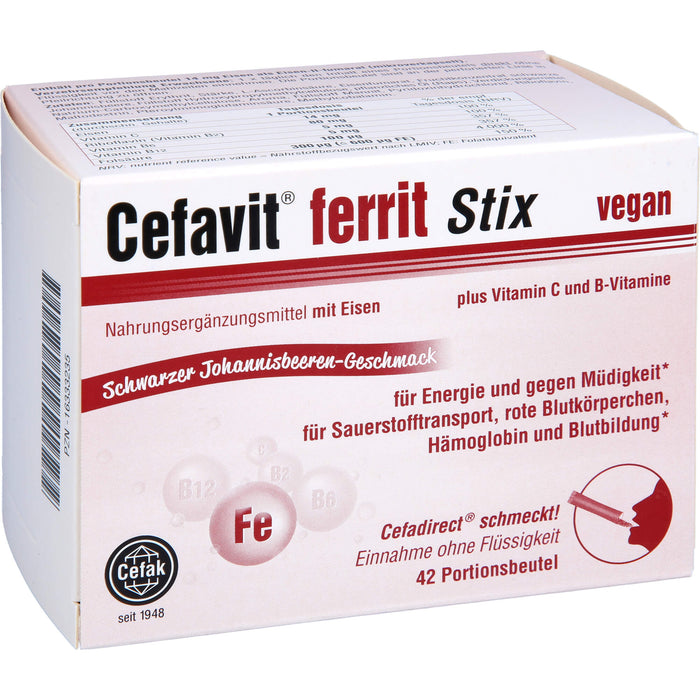 Cefavit ferrit Stix, 42 St GRA