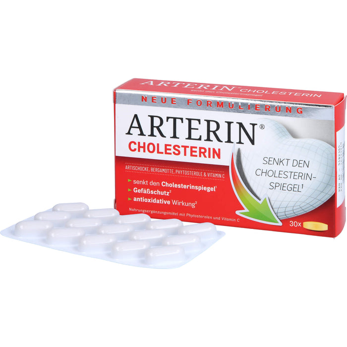 ARTERIN Cholesterin Tabletten, 30 pc Tablettes