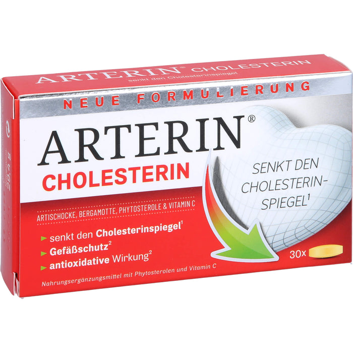 ARTERIN Cholesterin Tabletten, 30 pc Tablettes