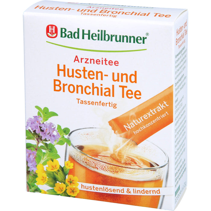 Bad Heilbrunner Husten- u. Bronchial Tee tassenfer, 10X1.2 g PUL