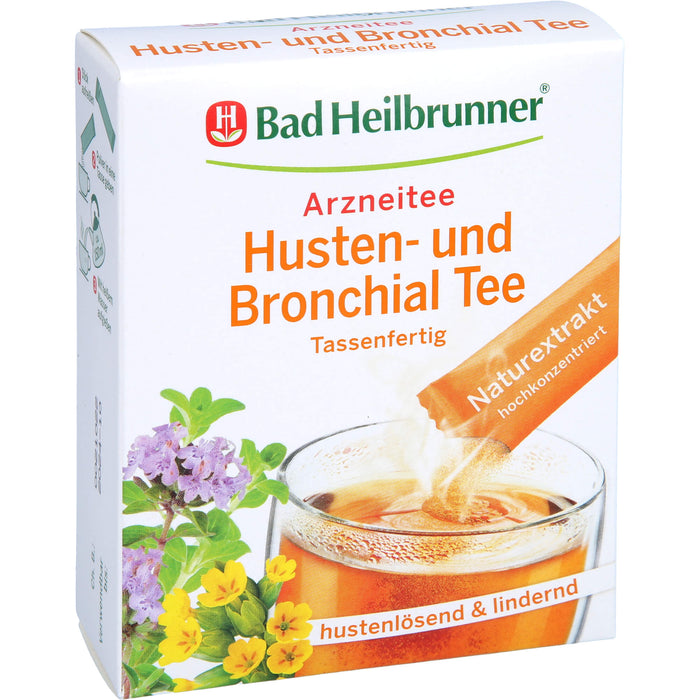 Bad Heilbrunner Husten- u. Bronchial Tee tassenfer, 10X1.2 g PUL