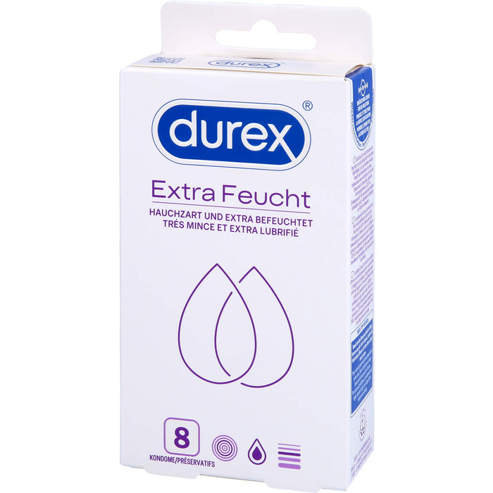 Durex Extra Feucht Kondome, 8 pcs. Condoms