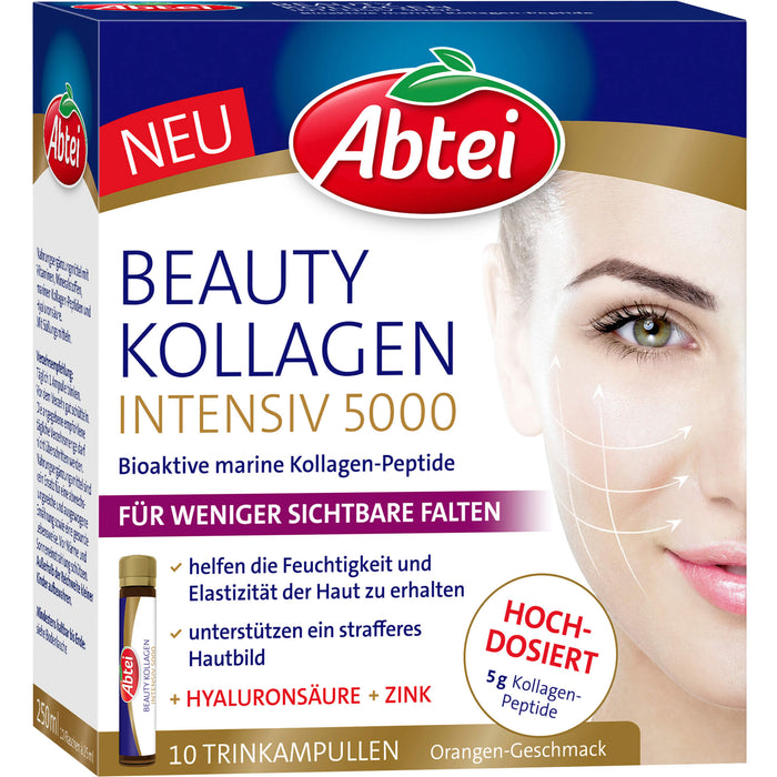 Abtei Beauty Kollagen Intensiv 5000, 10X25 ml TRA