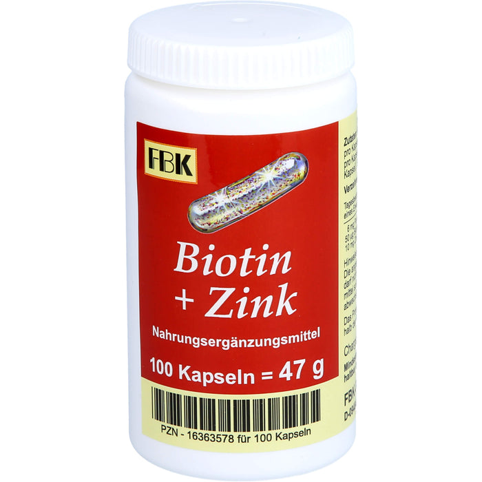 Biotin + Zink, 100 St KAP