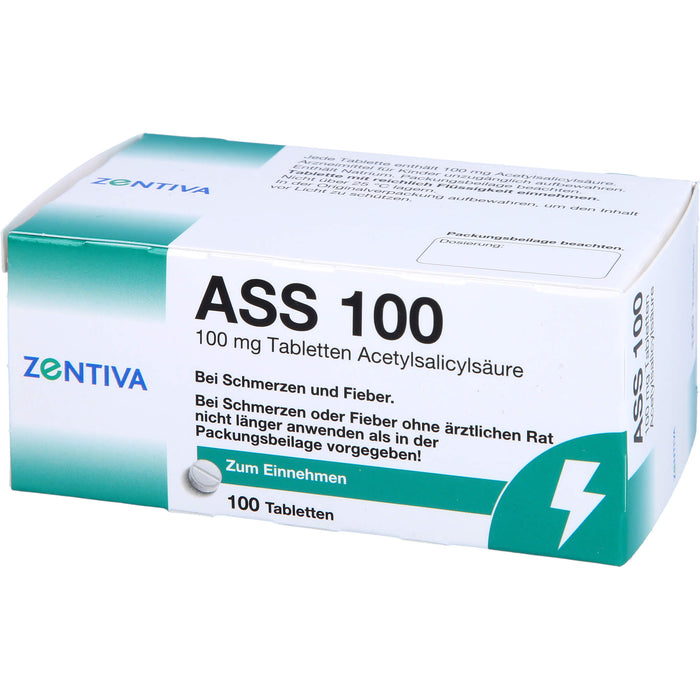 ASS 100, Tabletten, 100 pcs. Tablets