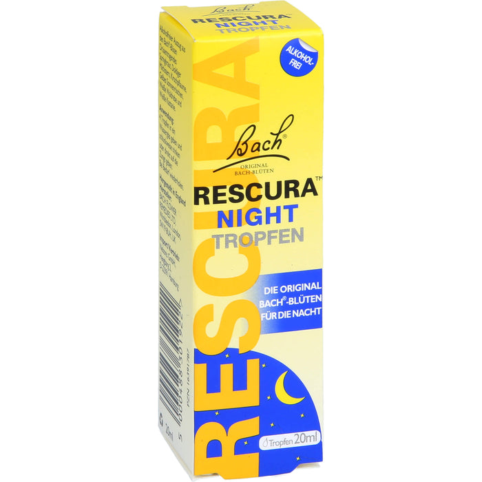 Bach Original Bach-Blüten RESCURA Night Tropfen, 20 ml Lösung