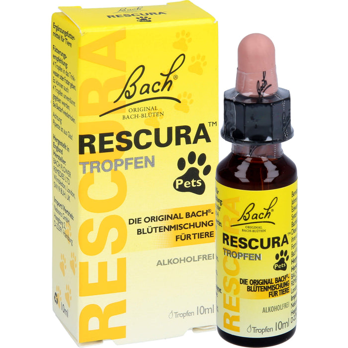 Bach Original Bach-Blüten RESCURA Tropfen Pets für Tiere, 10 ml Solution